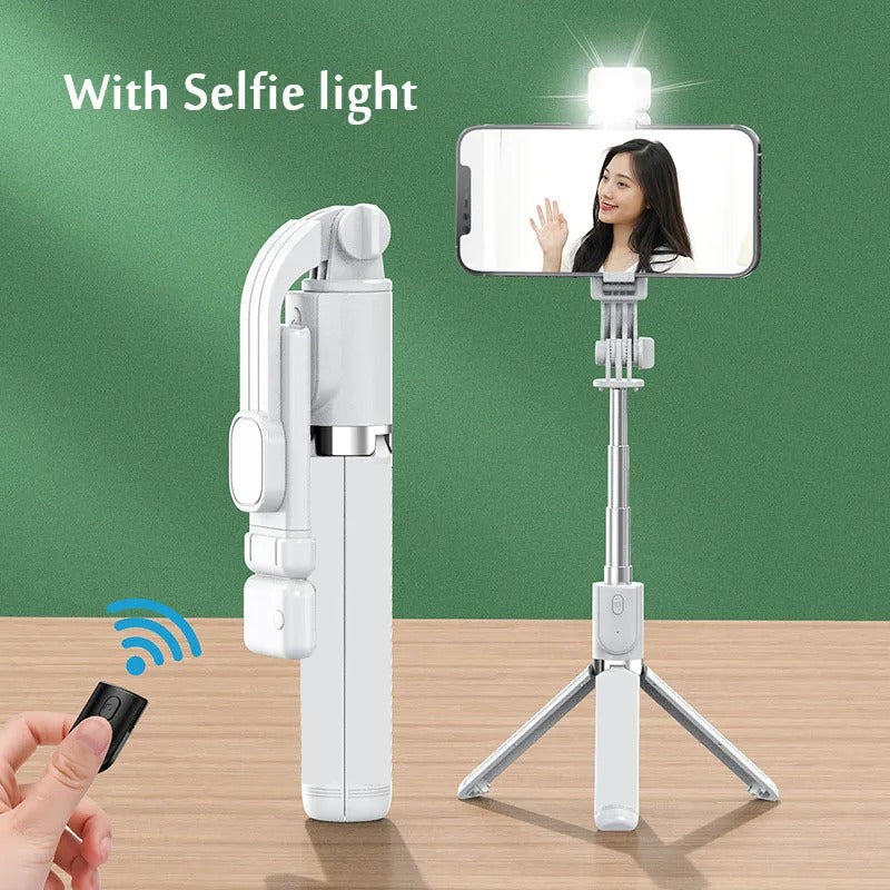 perche telephone PixLight blanc