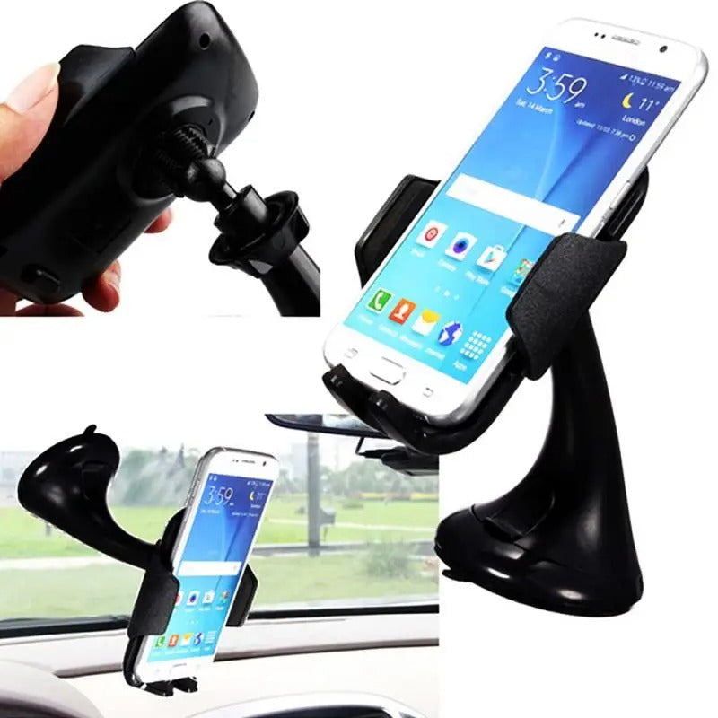 support telephone voiture ClipGo ventouse