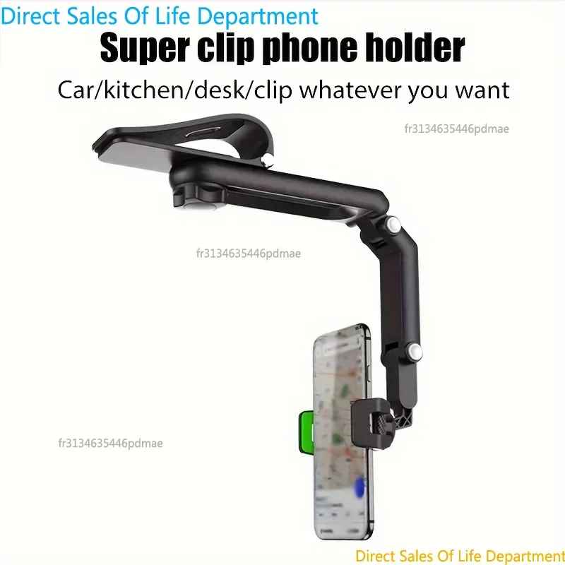 support voiture pour telephone FlexiClip montage