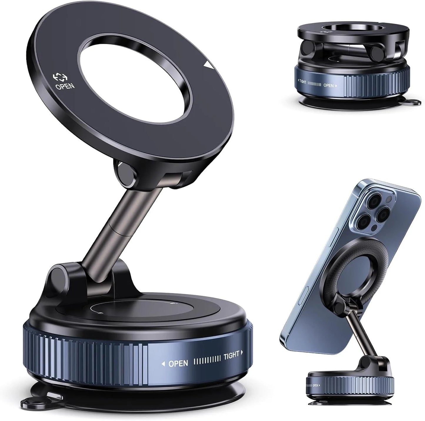 support voiture pour telephone MagRingPro noir