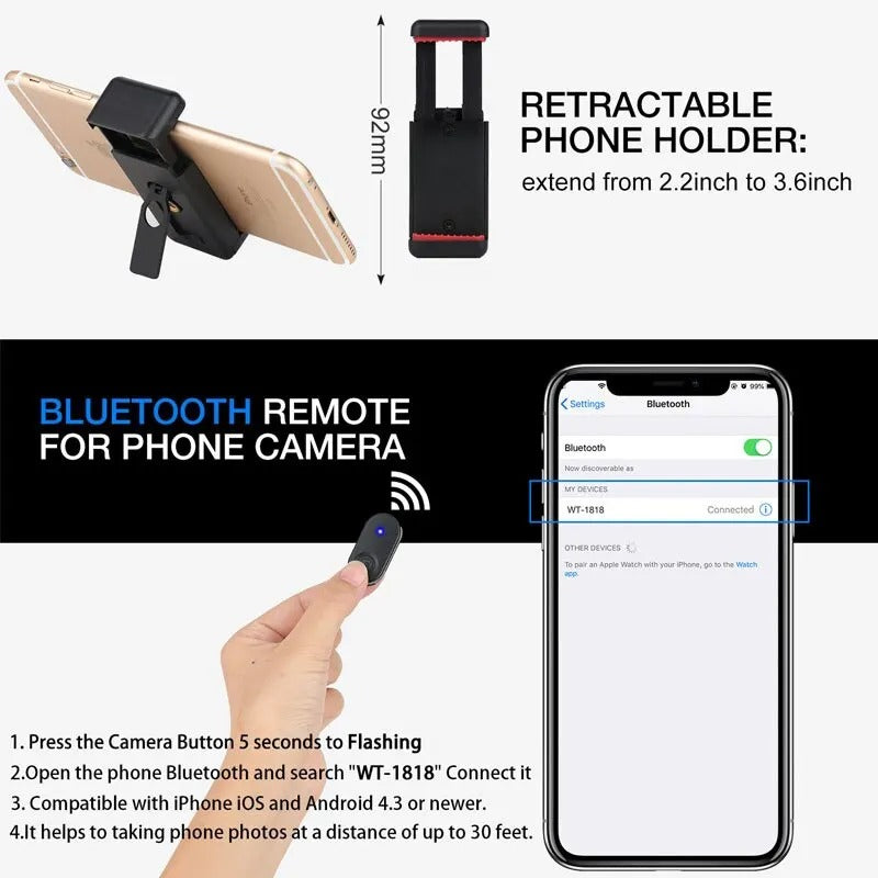 trepied telephone FlexiStand telecomande