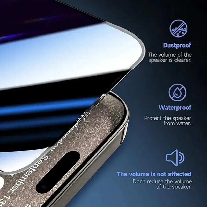 verre trempe iphone 12 ShadowView mat