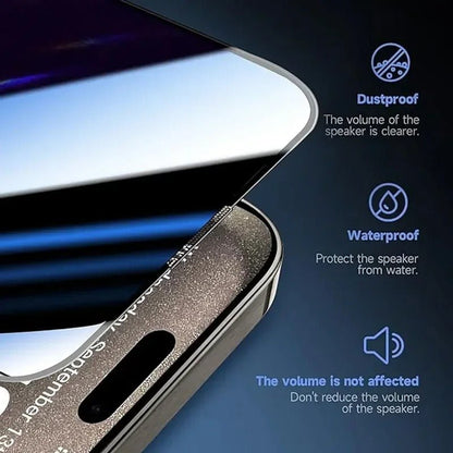 verre trempe iphone 12 ShadowView mat