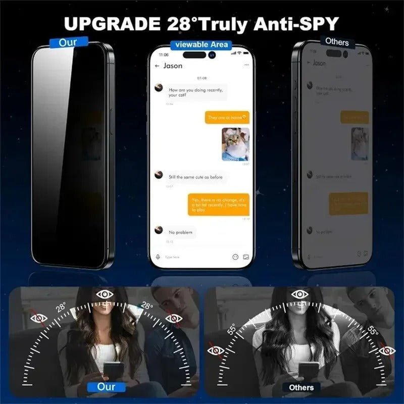 verre trempe iphone 12 ShadowView spy